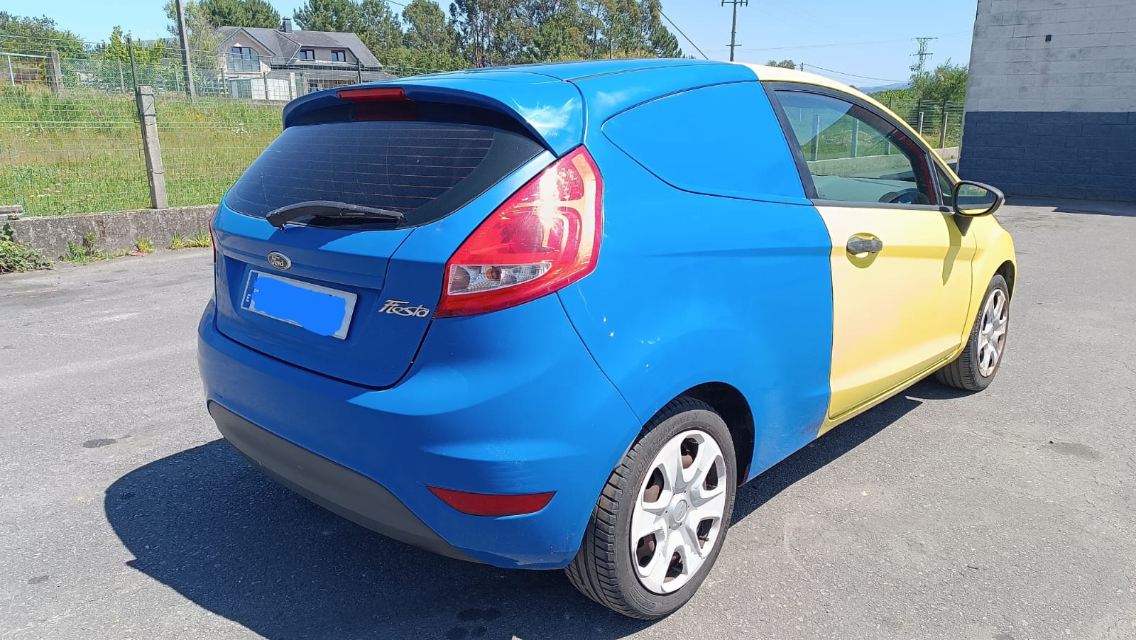 Ford Fiesta 2011 - Vista Trasera