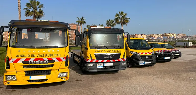 Servicios de auxilio en carretera